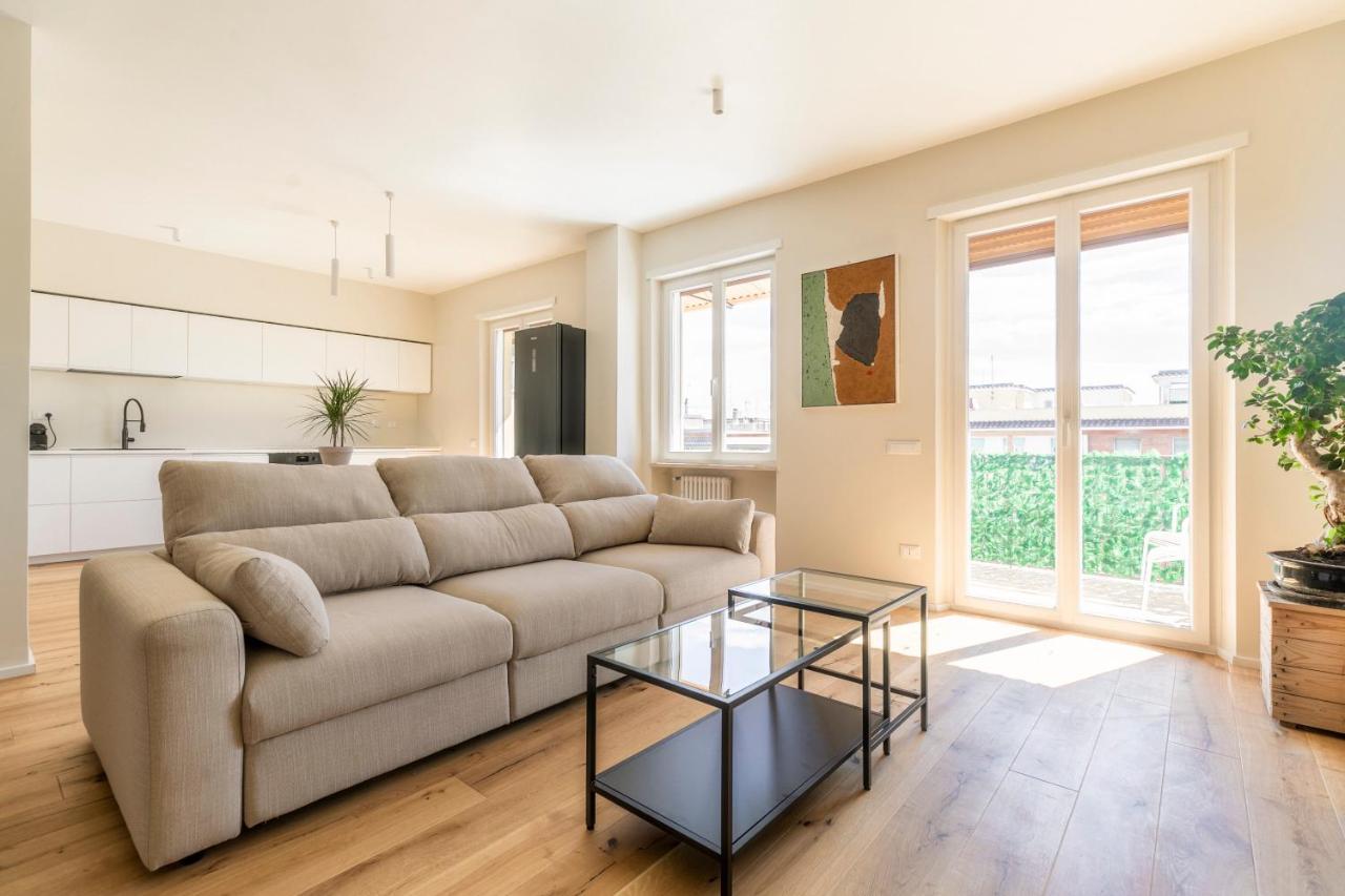 La Dolce Vita - Sunny Penthouse Trastevere Station 100Sqm Roma Eksteriør bilde