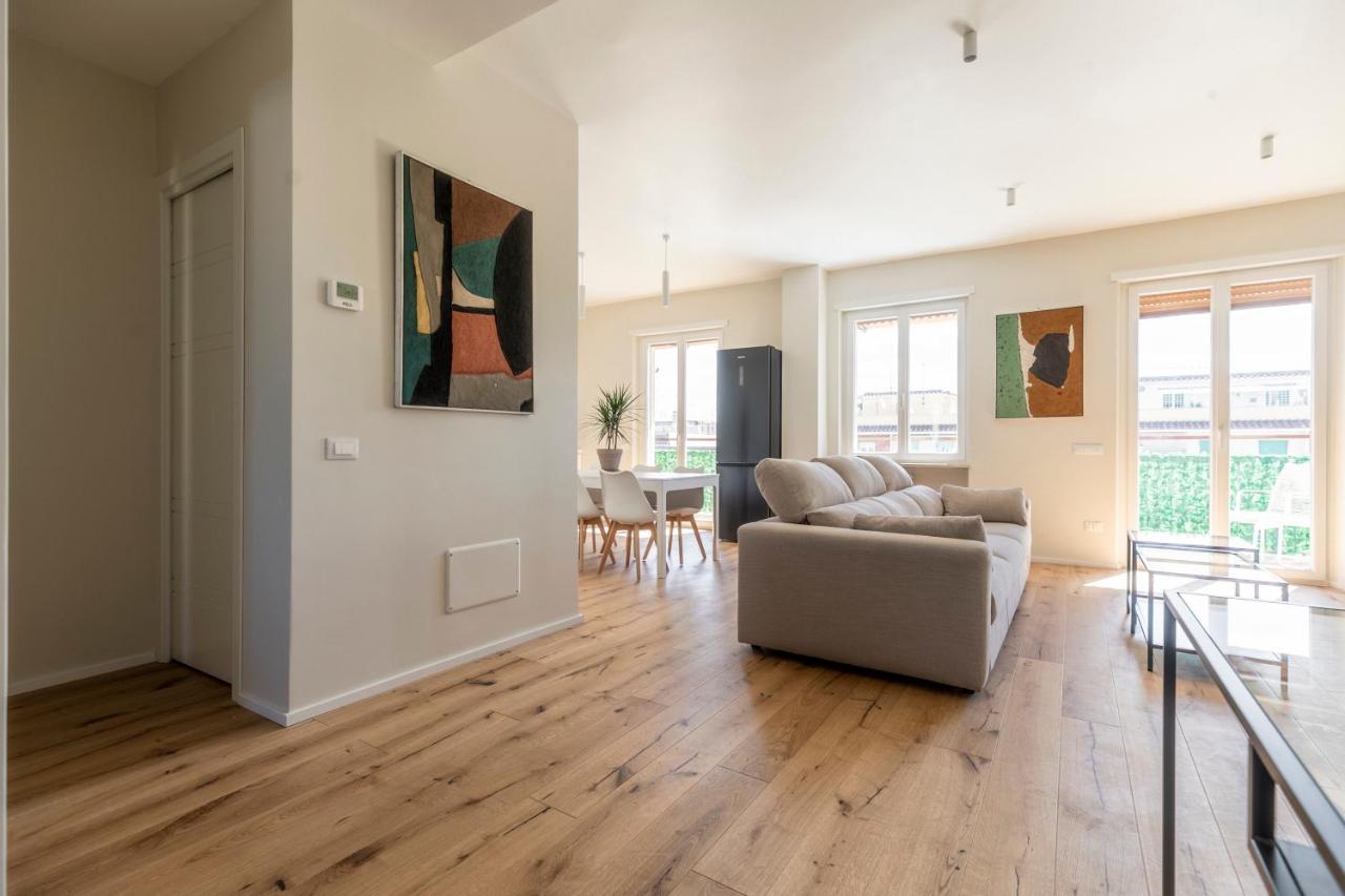 La Dolce Vita - Sunny Penthouse Trastevere Station 100Sqm Roma Eksteriør bilde
