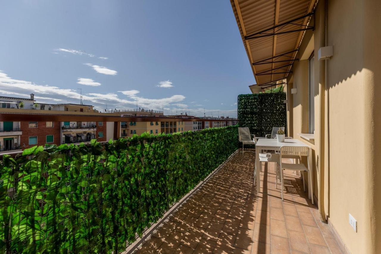 La Dolce Vita - Sunny Penthouse Trastevere Station 100Sqm Roma Eksteriør bilde