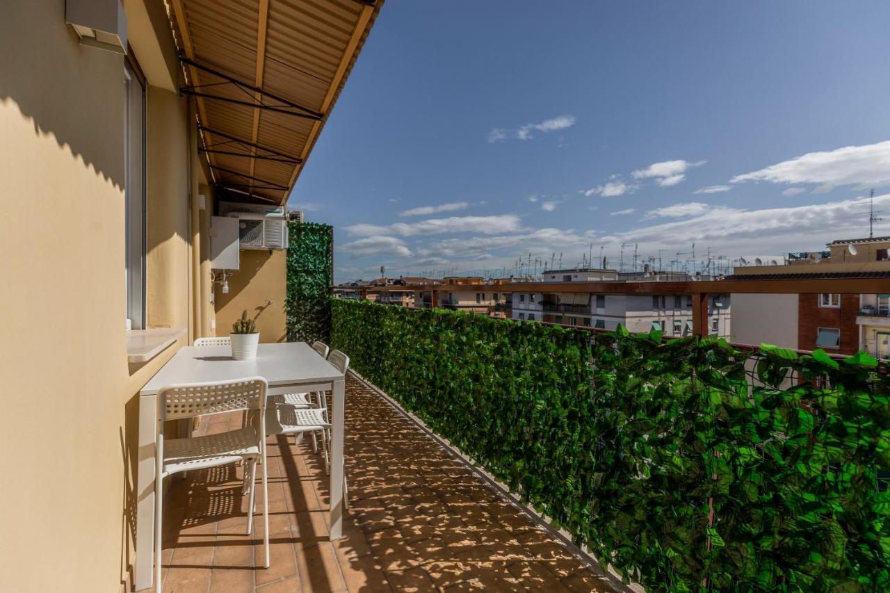 La Dolce Vita - Sunny Penthouse Trastevere Station 100Sqm Roma Eksteriør bilde
